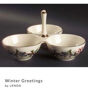 Lenox condiment china